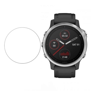 Set 3xFolie Policarbonat 3MK Arc pentru Garmin Fenix 6s (30 mm), Full Cover, Transparenta Set 3xFolie Policarbonat 3MK Arc pentru Garmin Fenix 6s (30 mm), Full Cover, Transparenta