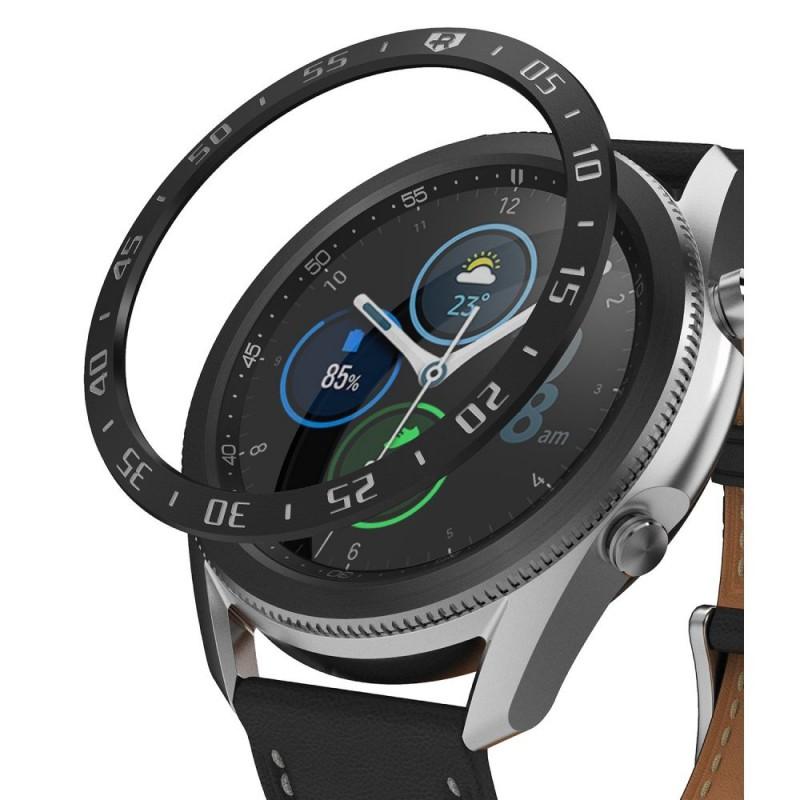 Rama ornamentala inox Ringke Samsung Galaxy Watch 3 (45mm) Black