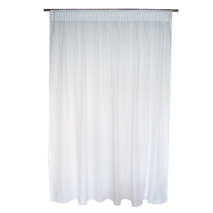 Perdea Velaria voal georgette alb 310 x 230 cm