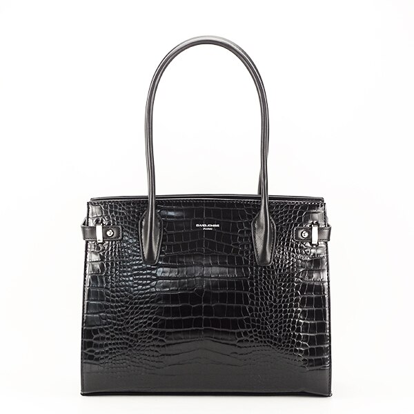 Geanta cu imprimeu Heidi Negru