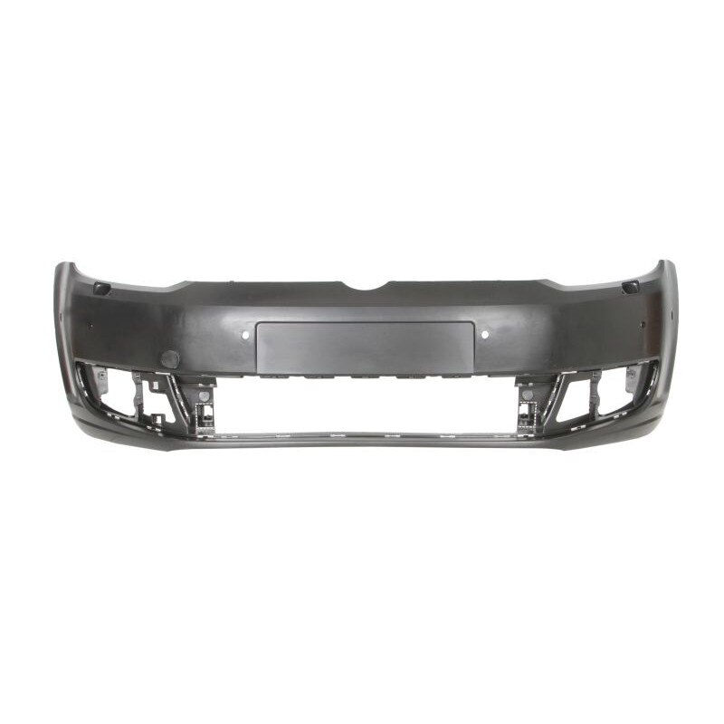 Bara fata BLIC, pentru VW CADDY, TOURAN 05.2010-05.2015, cu Gauri pentru Senzori Parcare, Spalatoare Faruri si Proiectoare Ceata