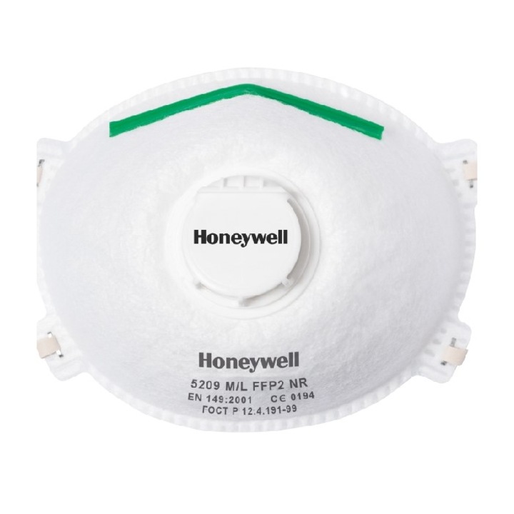 Honeywell 5209 Védőmaszk, M/L, FFP2
