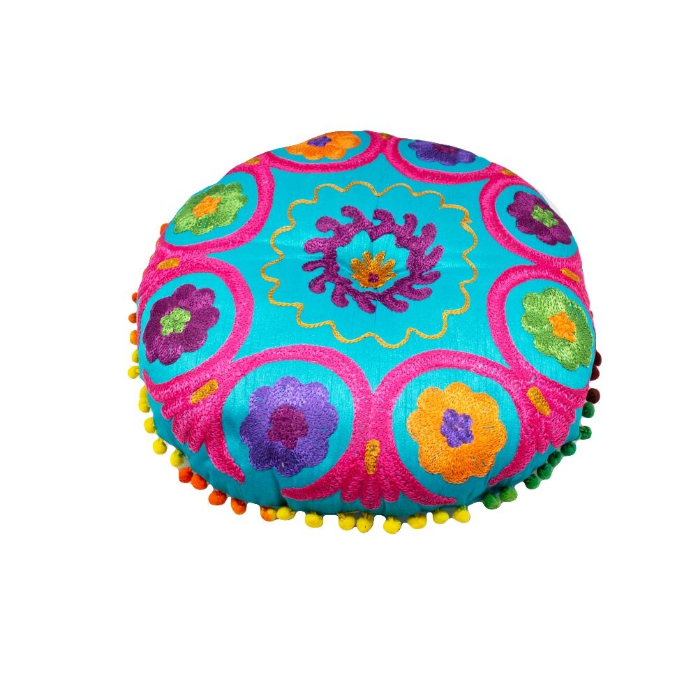 Perna Meditatie, Yoga, din bumbac, Umplutura Poliester, SNT 913, 40x8 cm