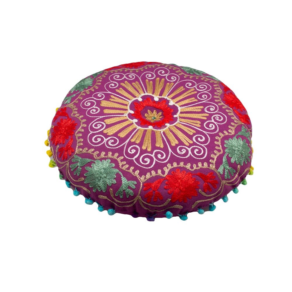 Perna Meditatie, Yoga, din bumbac, Umplutura Poliester, SNT 919, 40x8 cm