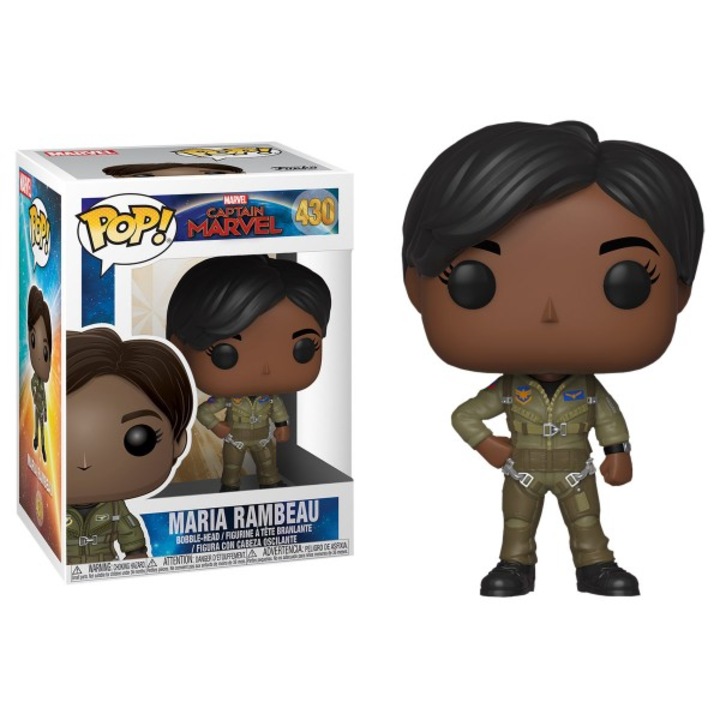 Figurina Funko POP! Captain Marvel - Maria Rambeau (Bobble-Head)