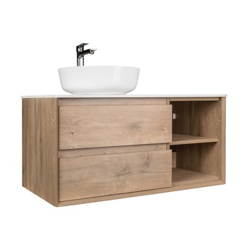 Set mobilier suspendat Optima Vision Premio Tondo , 100x50x50 , Taxus Set mobilier suspendat Optima Vision Premio Tondo , 100x50x50 , Taxus