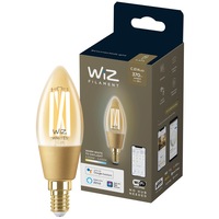bec led inteligent vintage decorativ wiz connected filament whites wi-fi c35 e14 49w 25w 370 lm temperatura lumina reglabila 2000k-5000k compatibil google assistantalexasiri imagen 51_0_
0