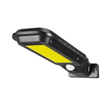 Lampa solara T-100A, senzor de miscare, rezistenta la apa, Negru Lampa solara T-100A, senzor de miscare, rezistenta la apa, Negru