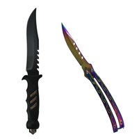 set cutit de vanatoare columbiak317cutit butterfly balisong multicolorcsgo imagen 1_0_
0