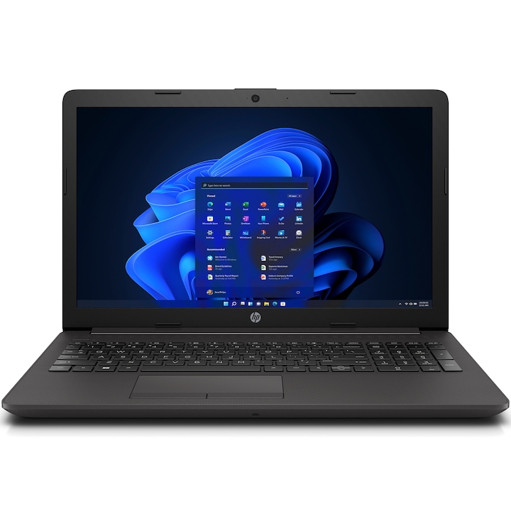 HP 250 G7 15.6" FullHD laptop, Intel Core i3 1005G1, 8GB, 256GB PCIe SSD, Intel® UHD Graphics, Windows 10, Magyar billentyűzet, Fekete
