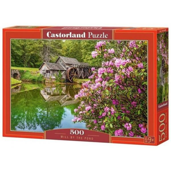 Puzzle Castorland 500 Mill by the pond