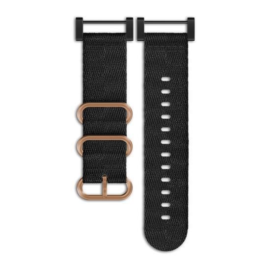 Kit curea ceas Suunto Essential Textile, negru/cupru