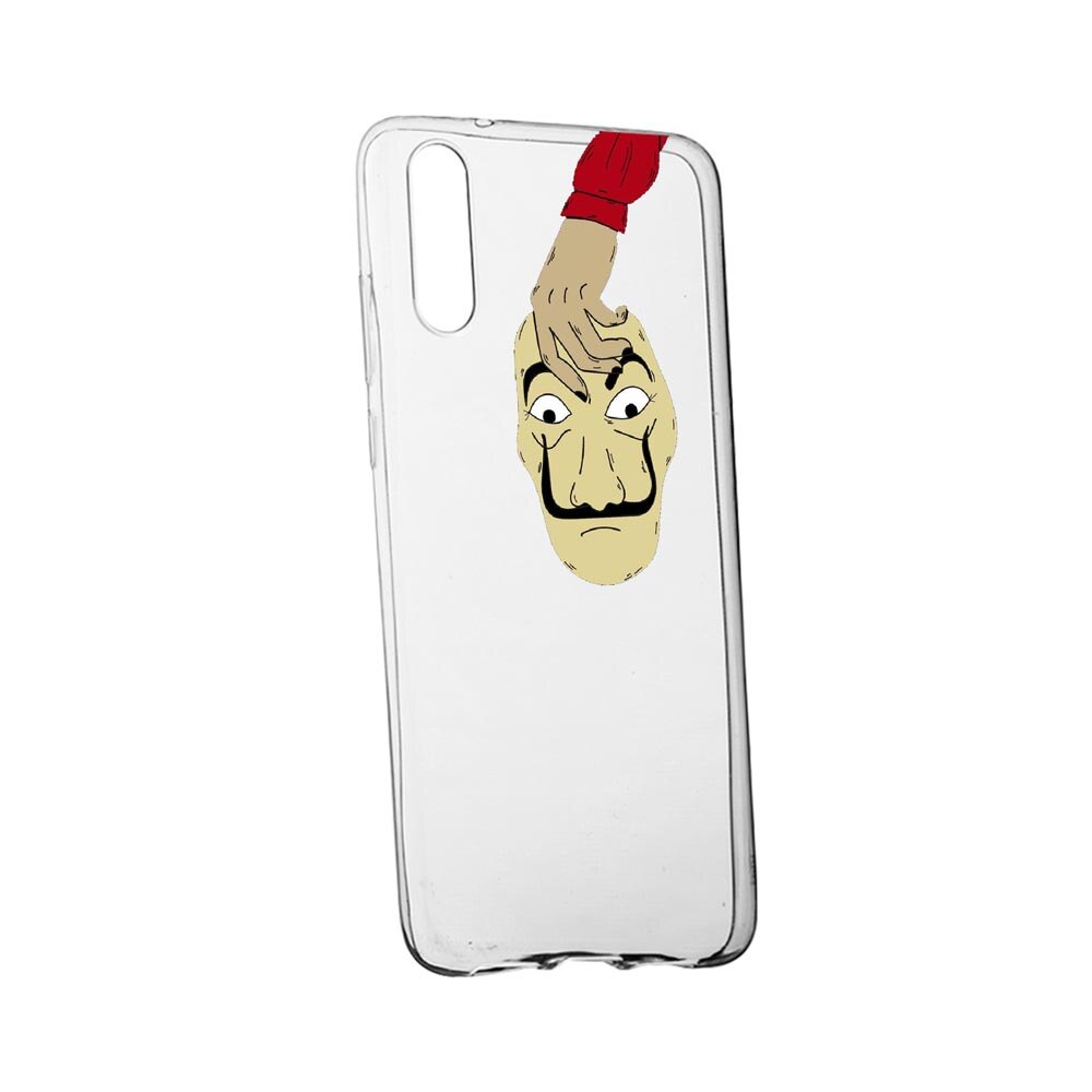 Husa Silicon La Casa de Papel, Compatibila cu Oppo A91, rezistenta la uzura, anti-alunecare, 295