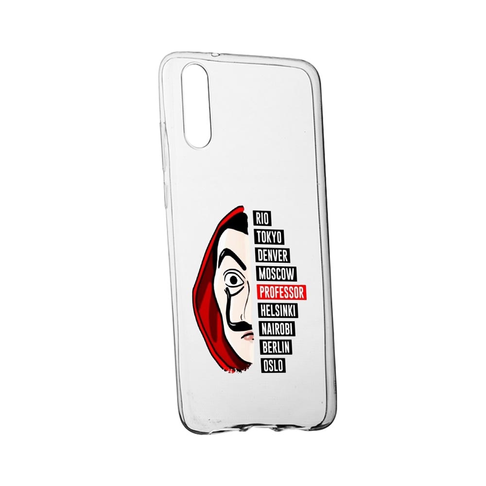 Husa La Casa de Papel, pentru Sony Xperia 5, rezistenta la uzura, anti-alunecare, 302