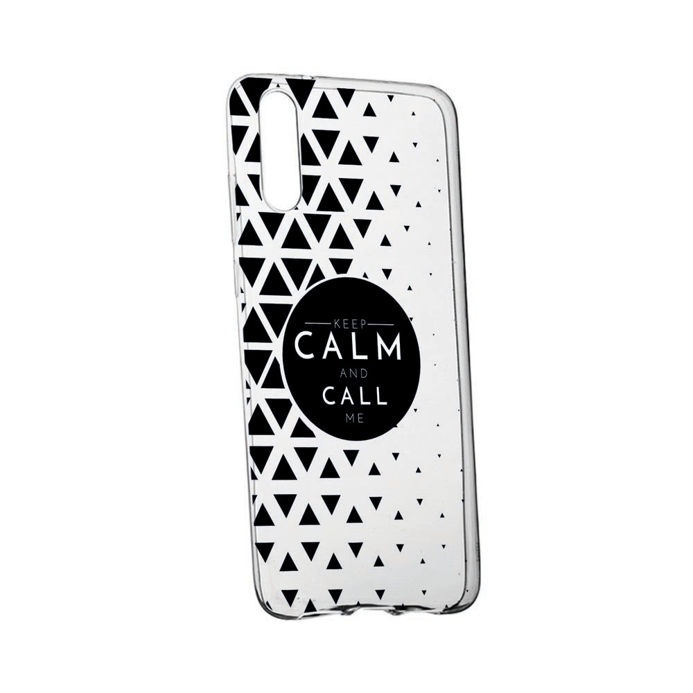 Husa pentru Motorola Edge, Keep Calm, rezistenta la uzura, anti-alunecare, 2
