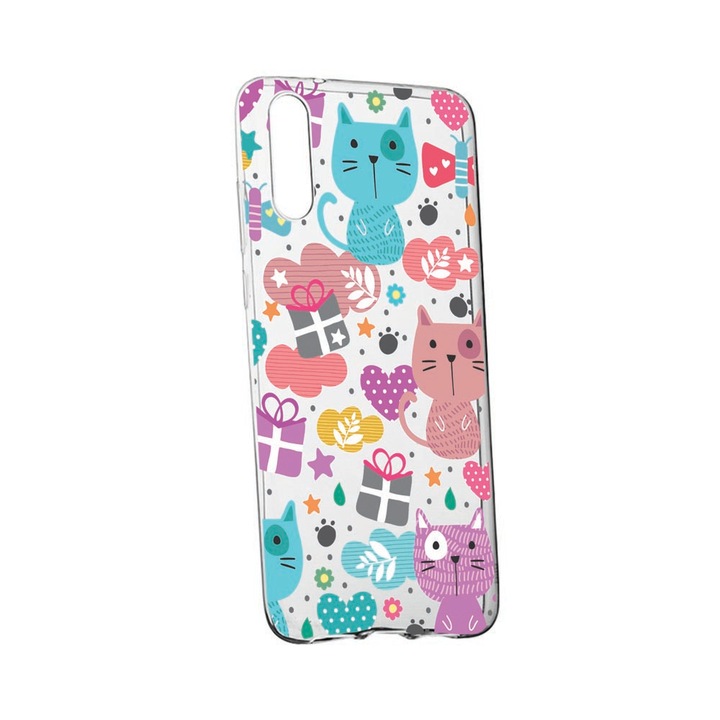 Кейс за Realme X50, Lovely Cat, износоустойчив, противоплъзгащ, 41