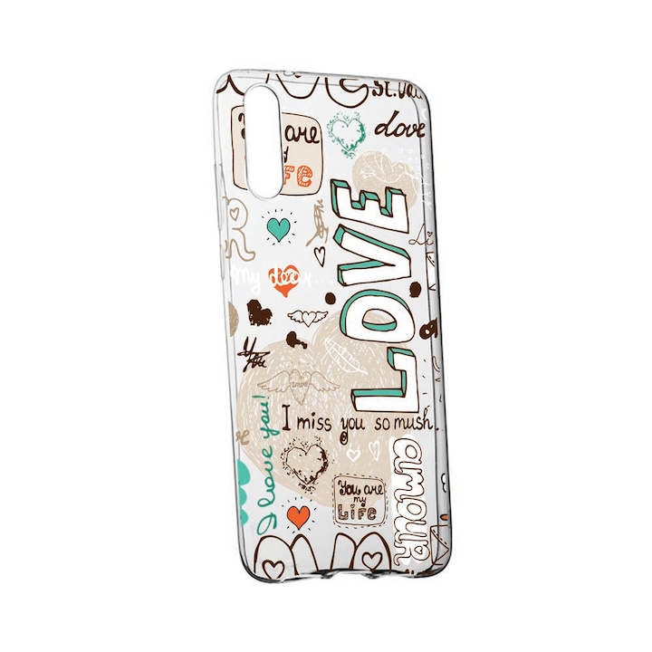 Кейс за Realme X50, Love, износоустойчив, противоплъзгащ се, 25