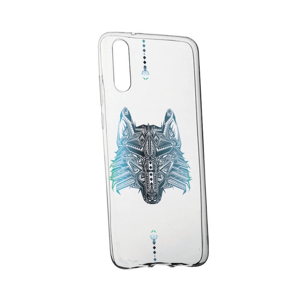 Husa pentru Xiaomi Mi Note 10 Lite, Wolf, rezistenta la uzura, anti-alunecare, 50