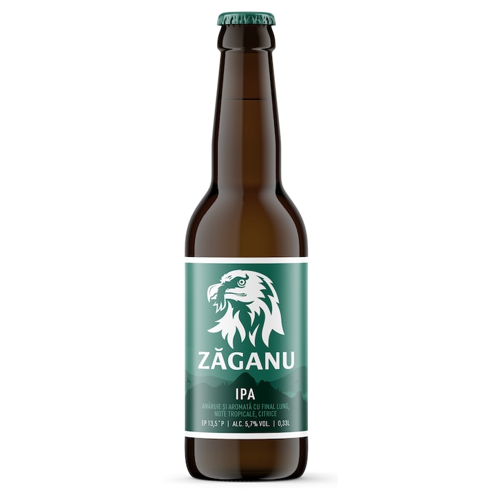 Bere artizanala, romaneasca, Zaganu IPA (India Pale Ale) 330 ml