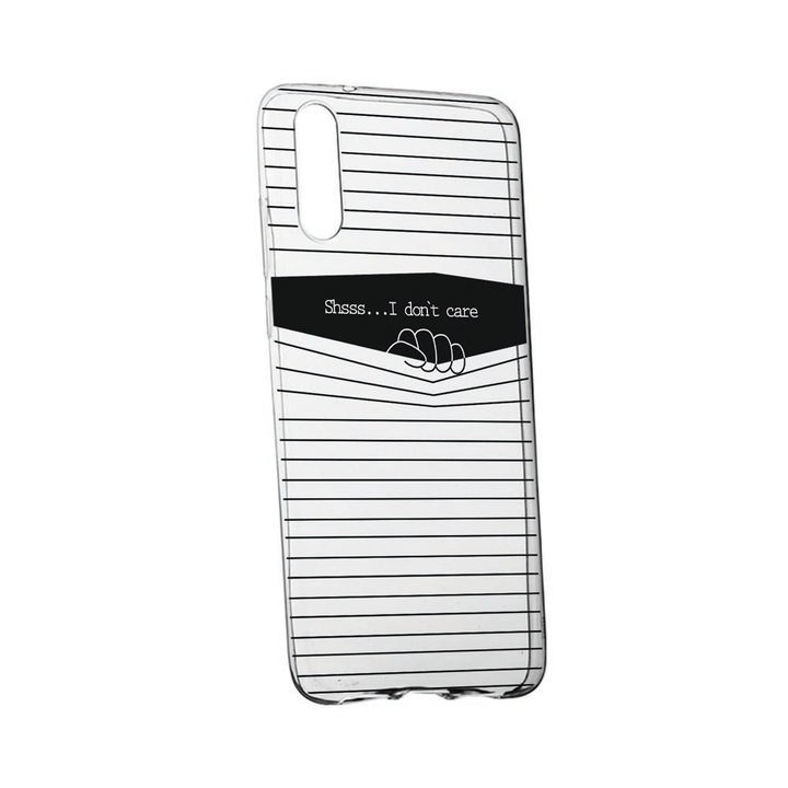 Калъф за Realme X50, I Don't Care, устойчив на износване, противоплъзгащ се, 36