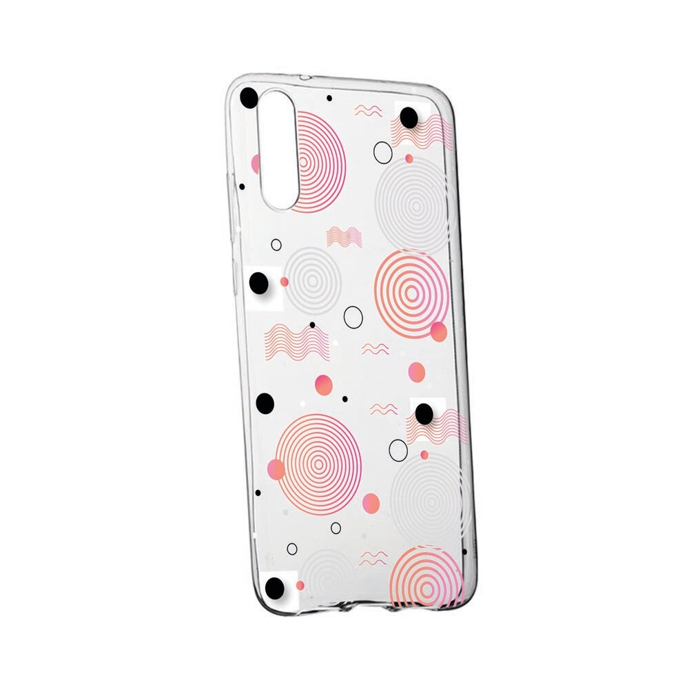 Husa pentru Motorola Edge, Circles, rezistenta la uzura, anti-alunecare, 110