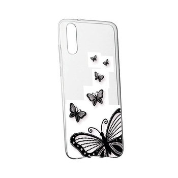 Husa pentru Xiaomi Mi Note 10 / Mi Note 10 Pro, Butterfly, rezistenta la uzura, anti-alunecare, 79 Husa pentru Xiaomi Mi Note 10 / Mi Note 10 Pro, Butterfly, rezistenta la uzura, anti-alunecare, 79