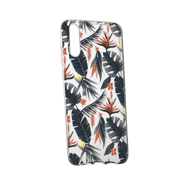 Husa pentru Motorola Edge Plus, Tropical, rezistenta la uzura, anti-alunecare, 88