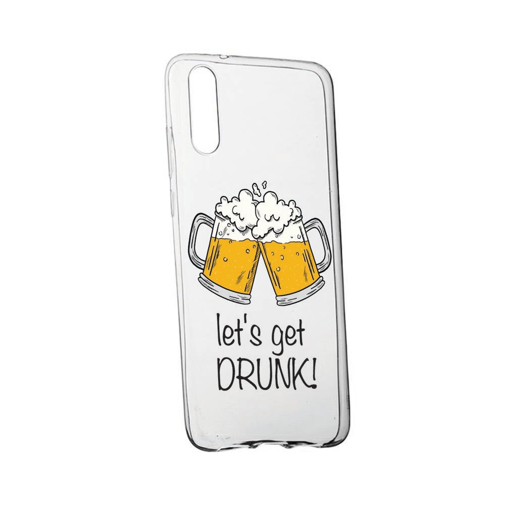 Husa pentru Oppo Reno 3, rezistenta la uzura, anti-alunecare, Let`s Get Drunk, 170