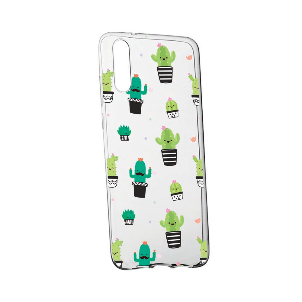 Husa pentru Oppo Reno 3, rezistenta la uzura, anti-alunecare, Cactus, 165