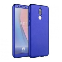 husa full cover 360 pentru huawei mate 10 pro fata  spate  sticla albastra imagen 54_0_
0
