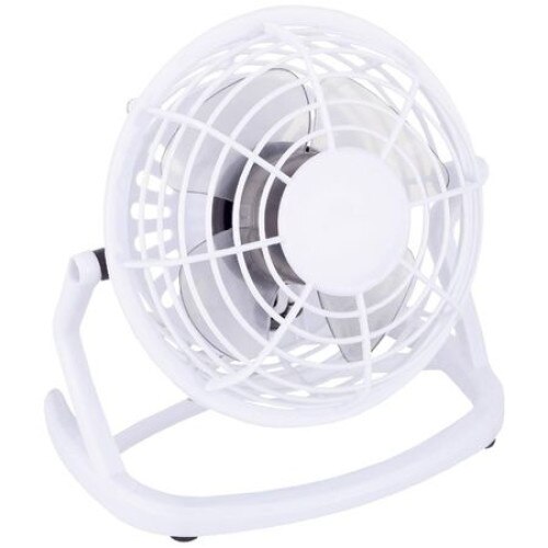 Ventilator 4inch, alimentare USB 5V, casa/birou/masina, alb