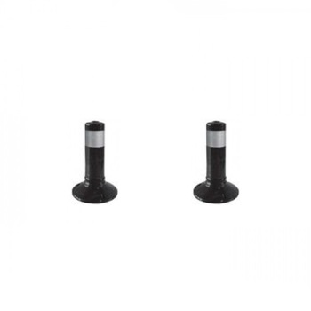 Stalpi pentru semnalizare 300 mm, negri, set 2 bucati Stalpi pentru semnalizare 300 mm, negri, set 2 bucati