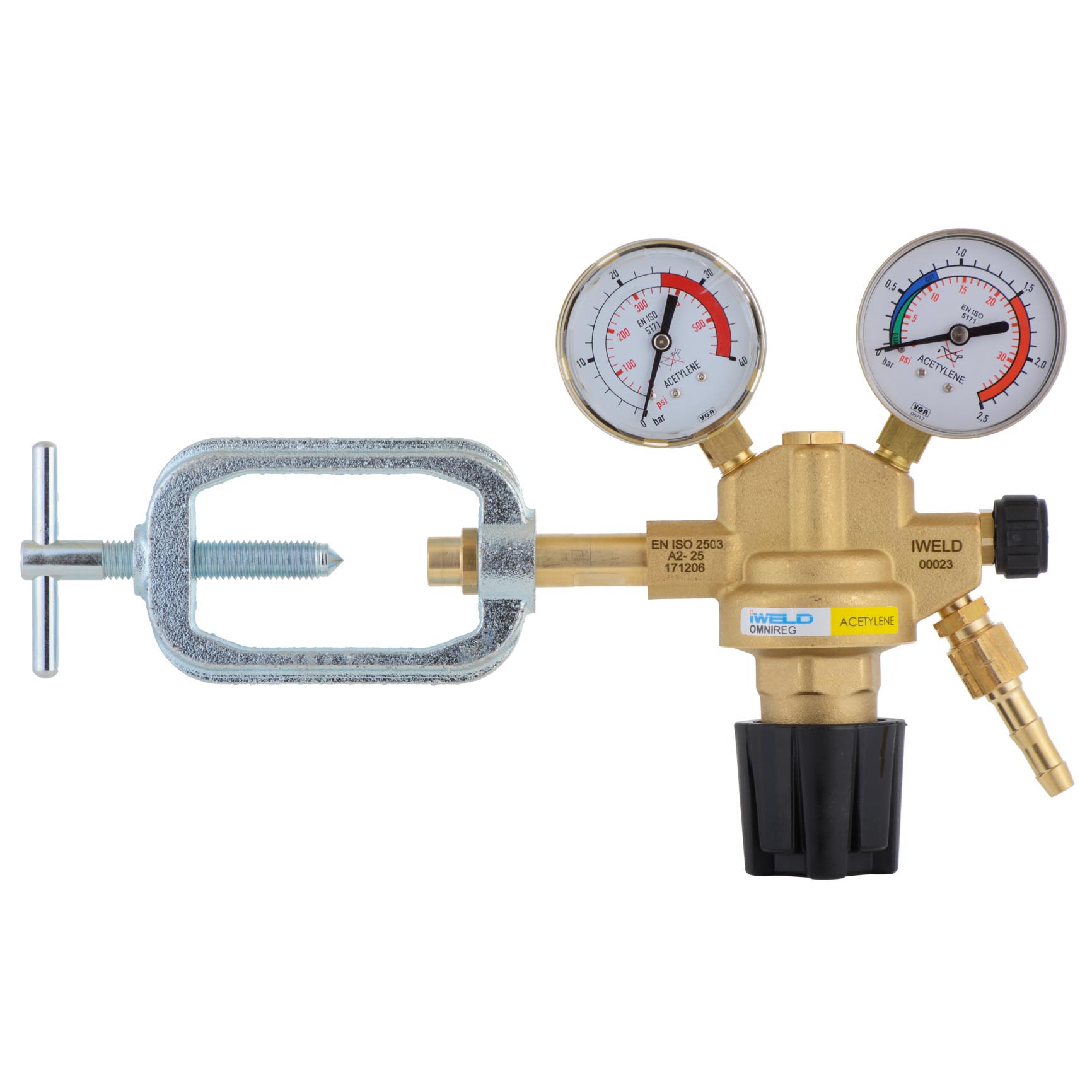 Acetilena Reductor, Iweld, Omnireg 25/1.5bar