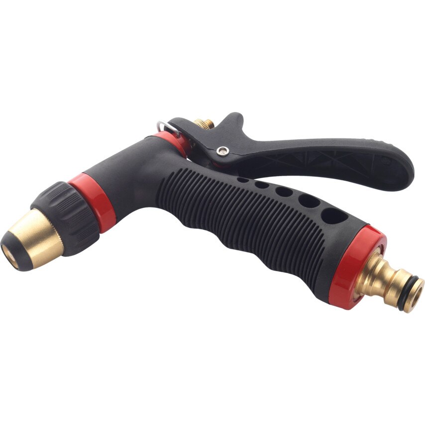 Pistol de stropit reglabil cu conector din alama, Spear & Jackson