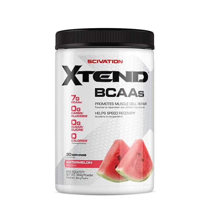Енергизираща добавка на прах Scivation Xtend Intra-Workout, Диня, 30 дози