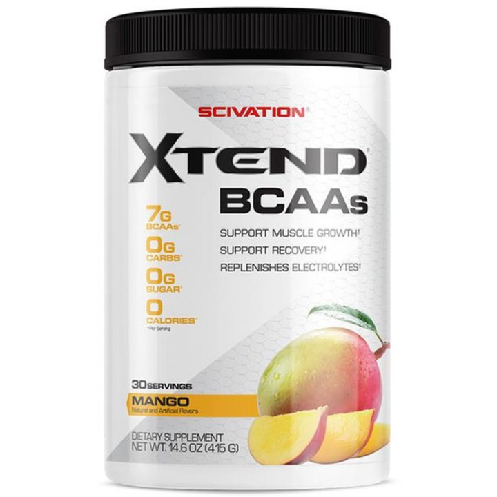 Енергизираща добавка на прах Scivation Xtend Intra-Workout, Манго, 30 дози