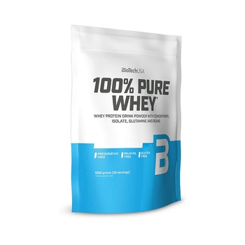 Pudra energizanta Biotech Usa 100% Pure Whey Budinca De Orez 1.000 Kg Pudra energizanta Biotech Usa 100% Pure Whey Budinca De Orez 1.000 Kg