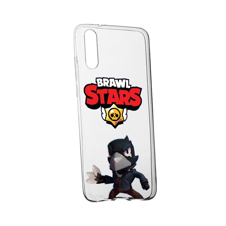 Калъф BestCase Brawl Stars Crow, За Motorola Edge, Устойчив на износване, Силикон