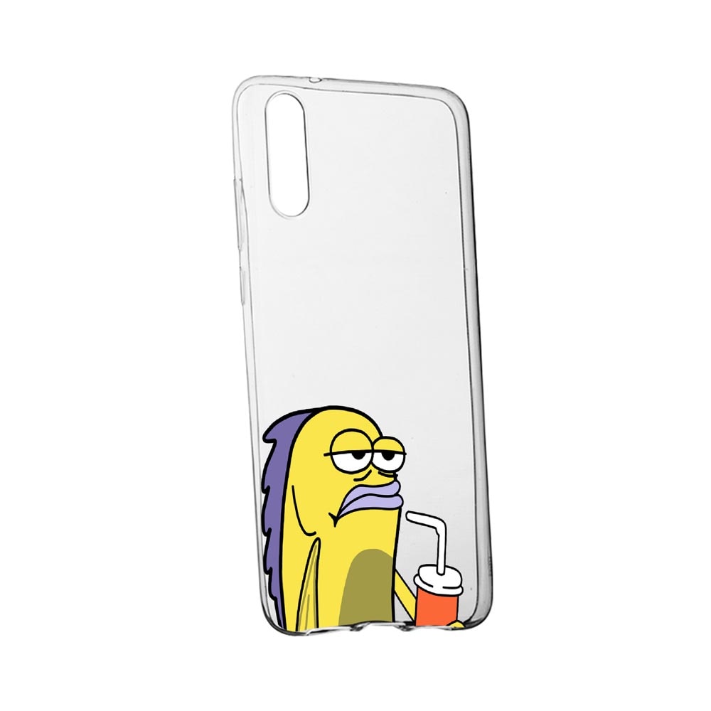 Husa Silicon Meme, Compatibila cu Oppo A91, rezistenta la uzura, anti-alunecare, 652