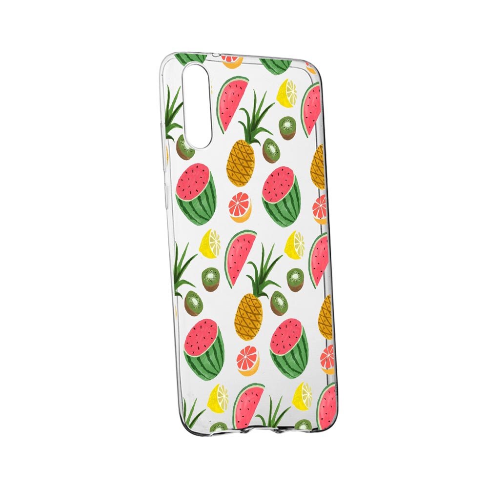 Husa Ananas, pentru Oppo Reno 3, rezistenta la uzura, anti-alunecare, din silicon Premium, 666