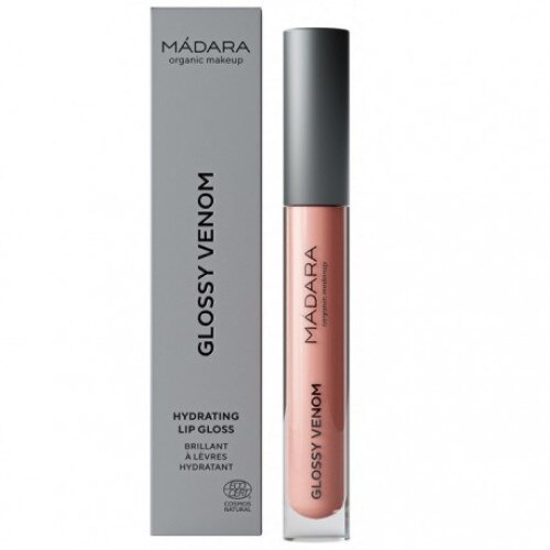 Luciu hidratant de buze GLOSSY VENOM 74 Nude Coral 4 ml Madara