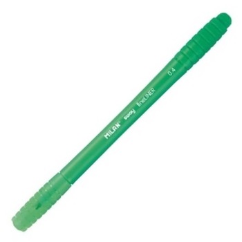 Pix MILAN Fineliner, Mina Verde, Grosime Varf 0.4 mm, Corp din Plastic de Culoare Verde si Capac Aerisit Pix MILAN Fineliner, Mina Verde, Grosime Varf 0.4 mm, Corp din Plastic de Culoare Verde si Capac Aerisit