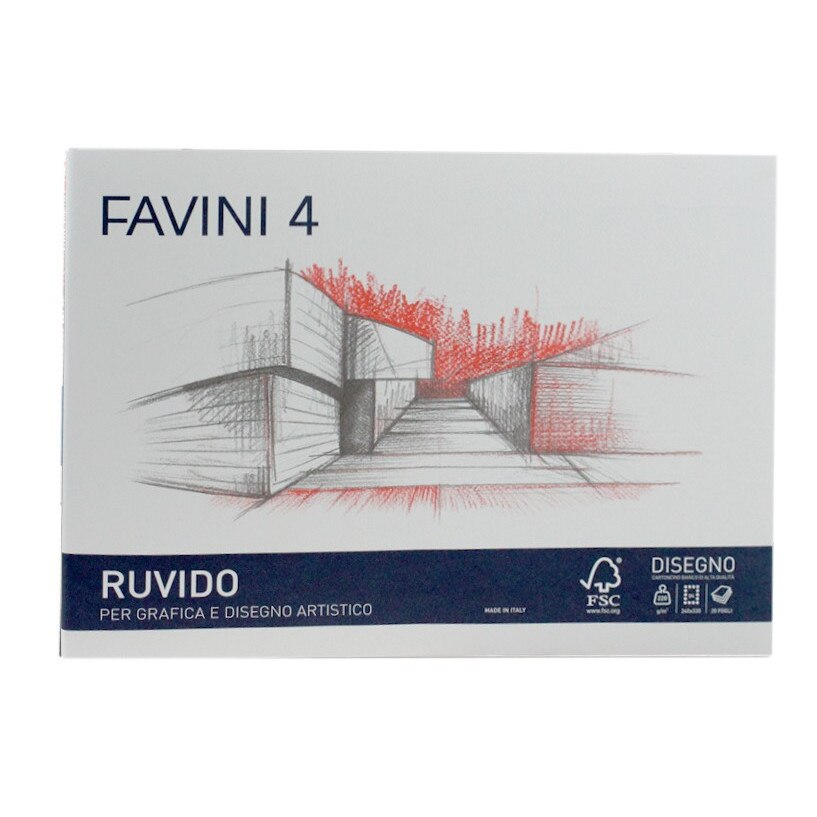 Bloc desen D3 10 file 220 g FAVINI 4