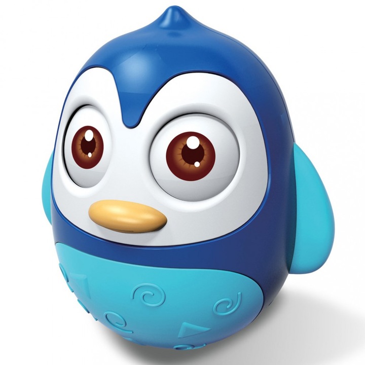 Keljfeljancsi játék Baby Mix pingvin blue