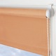 Roleta textila, semi-opaca, instalare non-invaziva, rulou mini, P+R, 57 cm x 150 cm, piersica