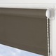 Текстилна ролетна щора, полупрозрачна, неинвазивен монтаж, тип MINI, P+R, 42.5x150 cm, цвят каки