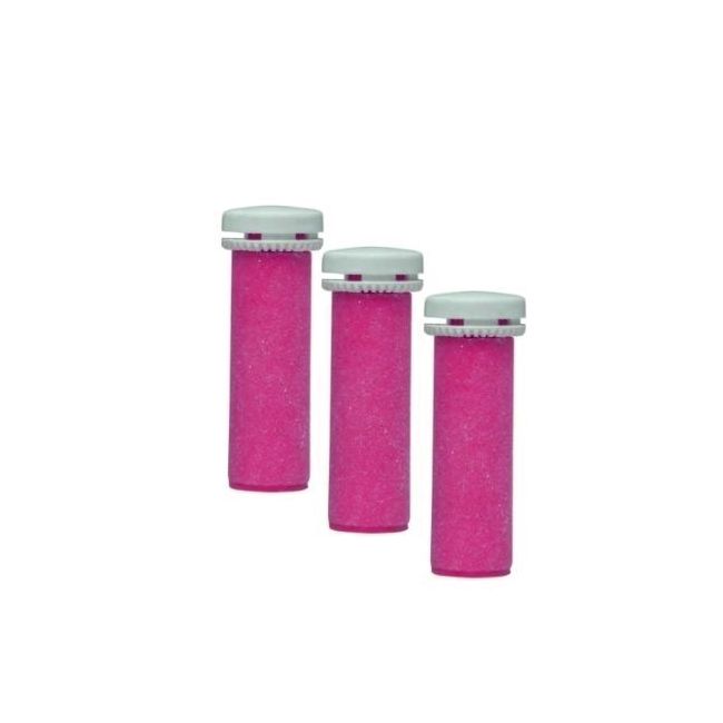 Set 3 role interschimbabile Camry pentru Pila electrica pentru calcaie ADL-CR 2156, culoare roz