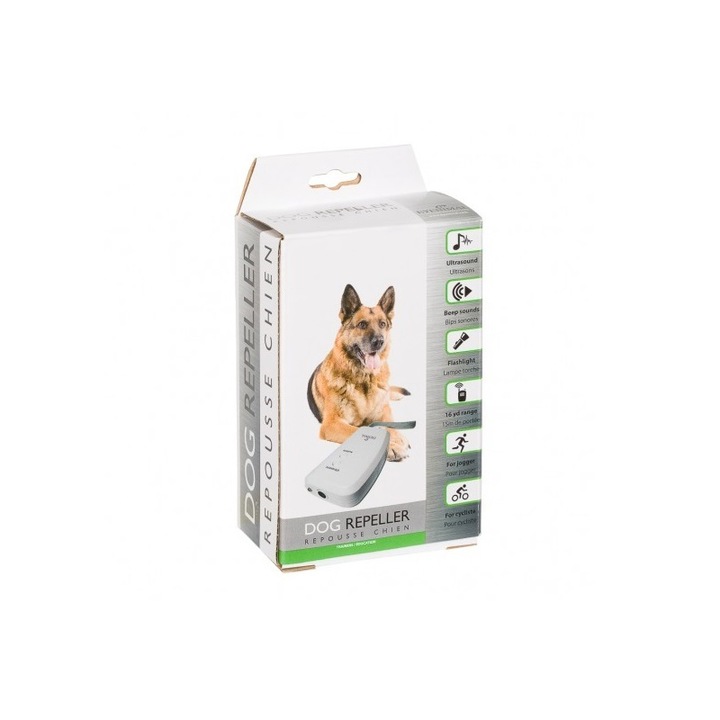 Електронно устройство срещу кучета Votton Super Dog Repellent, С висока