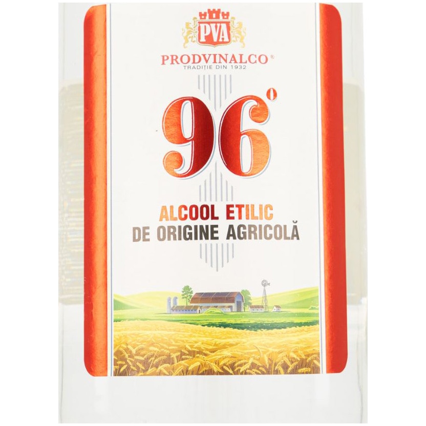 Alcool Rafinat Prodvinalco, 96%, 2l 