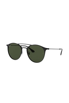 Ray-Ban, Ochelari de soare pantos unisex, Negru, 52-20-145 Standard Ray-Ban, Ochelari de soare pantos unisex, Negru, 52-20-145 Standard